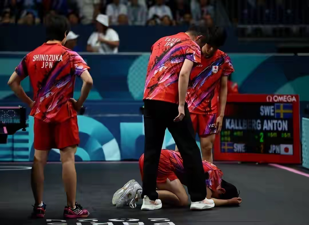 瑞典队力克英格兰队，张本智和统治全场